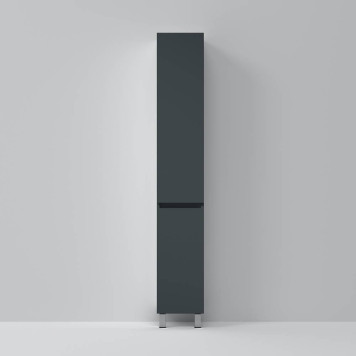 M91CSR0306GM Шкаф-пенал, напольный, правый, 30 см, графит матовый-2