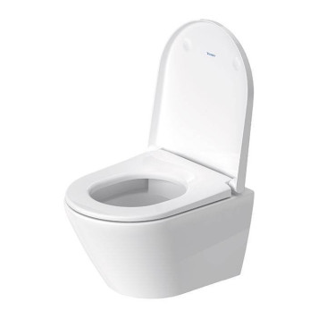 Duravit D-Neo Унитаз подвесной 48х37см, безободковый, сиденье микролифт, цвет: белый. 45880900A1 (2588090000+0021690000)-4