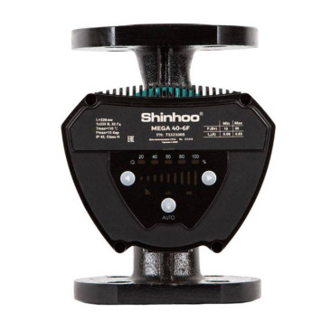 Насос циркуляционный ээ Shinhoo MEGA 40-6F, фланцевый 220В-1