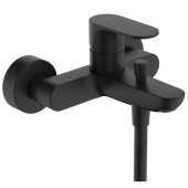 Hansgrohe Rebris S Смеситель для ванны, настенный, цвет: черный матовый. 72440670