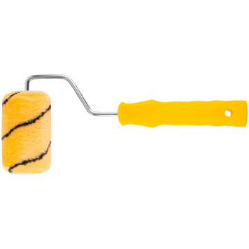 Валик полиакриловый, бежевый с черной полоской, диам. 40/61 мм; ворс 10,4 мм, 100 мм