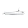 Laufen Alessi One Раковина 120х50х16.5 см, 1 отв., покрытие LLC, цвет: белый. 8.1497.4.400.104.1