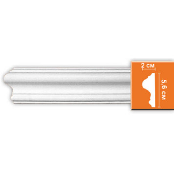 Молдинг гладкий DECOMASTER 97620 (56*20*2400мм)-3