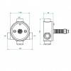 THG Tous Styles Внутренняя часть термостата,THG, Froufrou a manettes,3/4, 80 л/мин. G00-A00-8200N