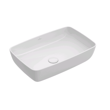 Раковина, Villeroy Boch, Artis, шгв 580-380-125, отверстия для смесителя-отсутствуют, цвет-альпийский белый