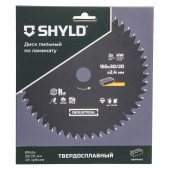 Диск пильный по ламинату SHYLD твердосплавный 165х30/20 мм, 48 зубьев(20480)