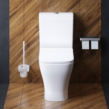 DX78C8600SC Унитаз-компакт безободковый, с сиденьем микролифт-3