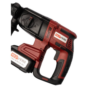 Перфоратор аккумуляторный бесщеточный REDVERG RD-RH18-24BLK/U-5