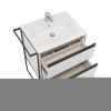 Roca Domi Тумба подвесная 60x45x51см, с 2 ящиками, цвет: белый. A857458806