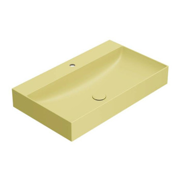 Globo T-Edge Раковина для установки на столешницу, 80x47см., цвет: Senape. B6R81.SE