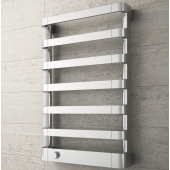 Irsap Step_E Полотенцесушитель электрический 50x77.5x10.7см ( 7плоск.трубок), мощность:250 ватт, с электр/термостатом. цвет: хром  Дизайн Antonio Citterio. SEP050T50IR01NNN