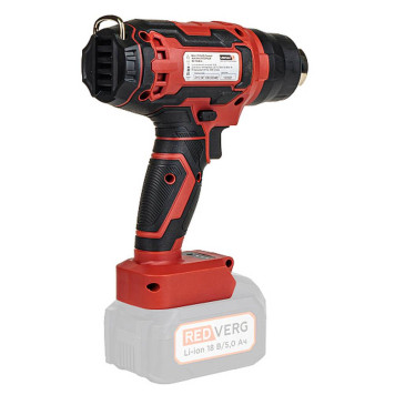 Фен строительный аккумуляторный REDVERG RD-HG18/U (без акк, без з/у)-10