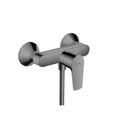 Hansgrohe Talis E Смеситель для душа, настенный, цвет: шлифованный черный хром. 71760340