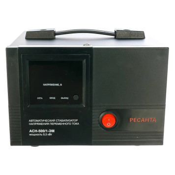 Стабилизатор напряжения Ресанта ACH-500/1-ЭМ-4