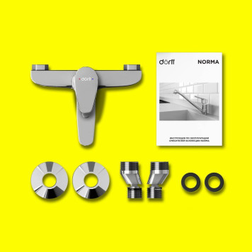 D1010000 Смеситель для ванны и душа-4