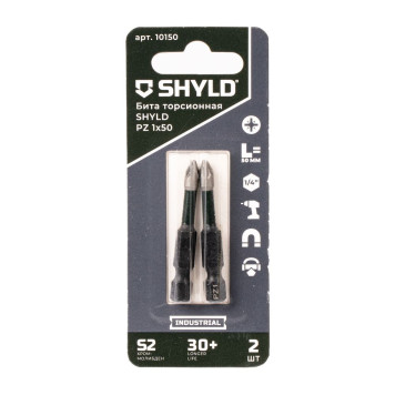 Бита SHYLD торсионная PZ1х50 (2шт.)(10150)