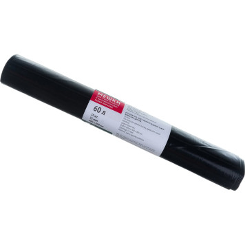 Мешки для строительного мусора, ПВД особопрочные, 60 л, 600х800 мм, толщина 35 мкм, 10 шт. FIT 11930