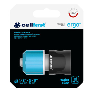 Коннектор с автостопом Cellfast ERGO 1/2 apos; apos;-1