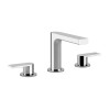 Gessi Emporio Via manzoni Смеситель для раковины, на 3 отв, донный клапан, цвет: хром