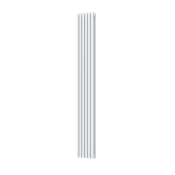 Радиатор КЗТО QUADRUM 30 V 2- 1750-6 RAL1T104S9016 (белый муар) QUD30V217506RAL1T104S9016