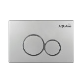 AQM4101S Панель смыва AQUAme, пластик, сатиновый AQM4101S