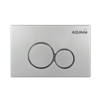 AQM4101S Панель смыва AQUAme, пластик, сатиновый AQM4101S