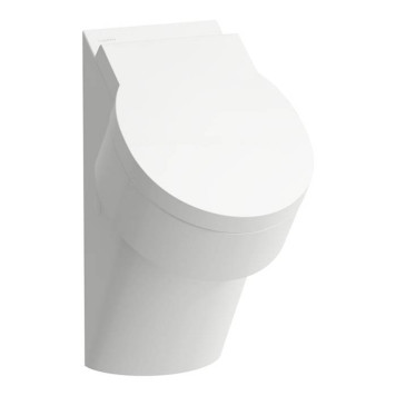 Laufen VAL Писсуар 30.5x36.5x56см., Rimless, внутренний подвод воды, цвет: белый. 8.4028.1.000.000.1