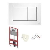 TECE Комплект TECEbase 3.0 c кронштейнами, звукоизоляцией, панелью смыва TECEnow, цвет: белый матовый. N500417