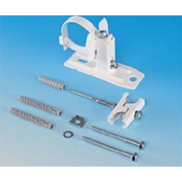 ZB0244 0001. Кронштейн регулируемый, WA=30-40 мм, RAL 9016