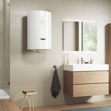 Водонагреватель электрический накопительный Ariston PRO1 R ABS 50л круглый узкий эмаль мех.упр-е-4