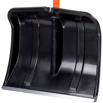 Лопата снеговая Богатырь с металлическим черенком-3