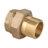 Разъёмное соединение резьбовое латунное Smart Install В/Н 3/4‘’ прямое. 52522S