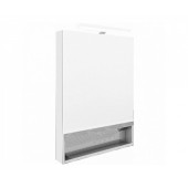 Roca Z.RU93.0.274.9 The Gap Шкаф зеркальный 700х850х129 мм, LED светильник, Белая плёнка ZRU9302749