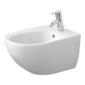 Duravit Architec Биде подвесное с перел., с плоскостью под смес.,вкл. крепление Durafix, 36х58см., цвет: белый. 2531150000