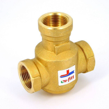 Клапан В трехходовой смесительный Uni-Fitt 1 для напольных котлов боковое смешение Kvs 9-2