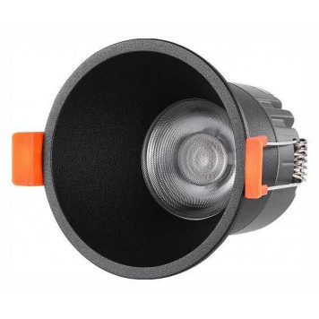 Встраиваемый светильник iLedex Technical Mars 207-7W-D75-3000K-24DG-BK