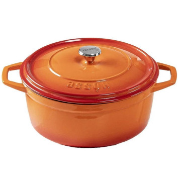 Глубокая кастрюля HS Y DT 24 ORANGE-2
