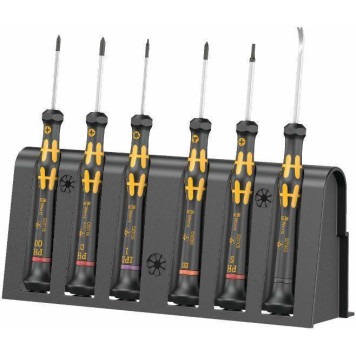 Набор отвёрток для ремонта мобильных телефонов Wera Kraftform Micro 6 ESD 05030182001