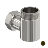 Сунержа Уголок переходной НР G 1/НГ G 3/4, цвет: бронза флок 50-1505-0134