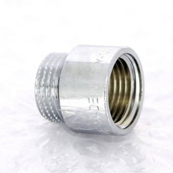 Удлинитель НВ хромированный TIEMME 1/2х15мм-1