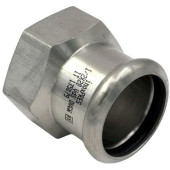 Муфта нерж AISI316L Дн28х1/2  Ру16 пресс/ВР Inoxpres RM 190102028