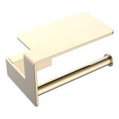 Boheme Q Держатель для туалетной бумаги с полкой, цвет: gold 10941-G