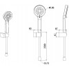 Allen Brau Eclipse Душевой гарнитур, шланг 150 см, 3 режима струи, цвет: хром 5.E1005-00
