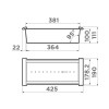 Omoikiri CO-02-GB Коландер нержавеющая сталь цвет: графит 4999055