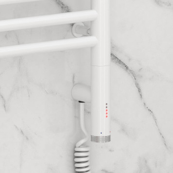 Сунержа Богема 3.0 с 1 полкой Полотенцесушитель электр. 43,2x92,4h см, правое, белый 12-5807-8040-2