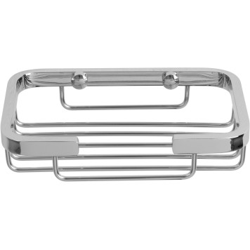 Allen Brau Priority Мыльница подвесная прямоугольная 14x9,5x3h см, цвет: хром 6.31016-00-4