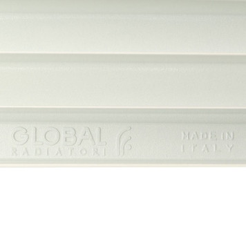 Радиатор алюминиевый Global ISEO 500 14 секций боковое подключение (белый RAL 9010) IS05001014 (IS05001014)-9