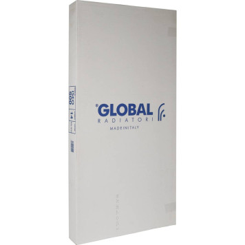 Радиатор алюминиевый Global ISEO 500 14 секций боковое подключение (белый RAL 9010) IS05001014 (IS05001014)-10