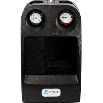 Насосная группа STOUT SDG-0001 с прямым контуром 1& без насоса в теплоизоляции-2
