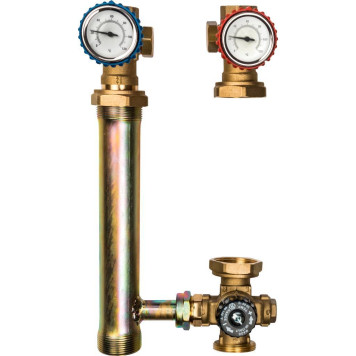 Насосная группа со смесителем STOUT SDG-0002 без насоса 1 дюйм-5
